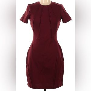 Burgundy Express Dress